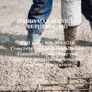 concrete repair & installation