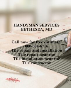 Tile repair and installation