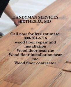 wood floor repair and installation