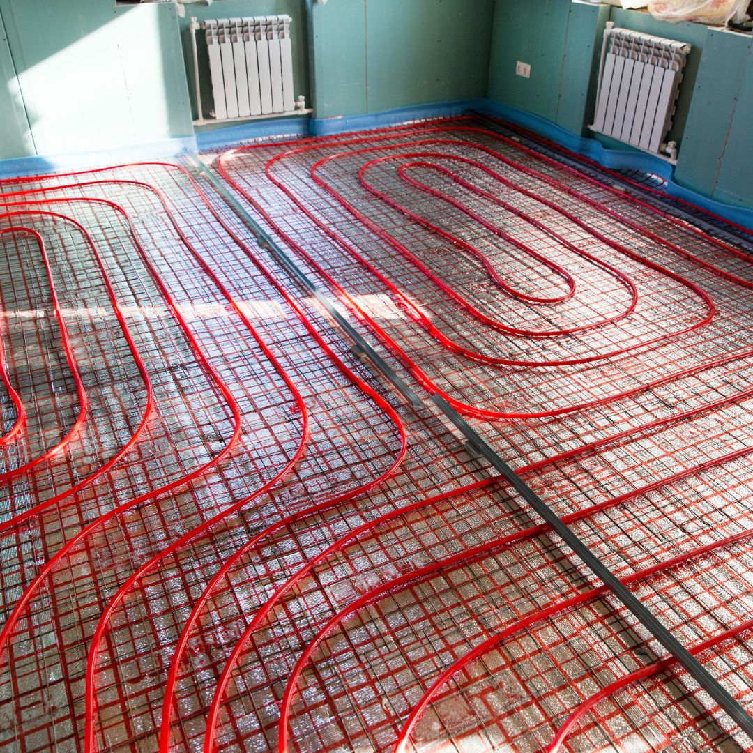 How to install heated floors in bathroom? Handyman services bethesda 