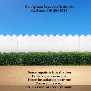 wood fence repair